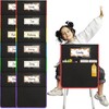 12 Pcs Classroom Chair Pockets, 17 x 15 Inch Seat Sacks for Chairs, Buddy Pocket gallery