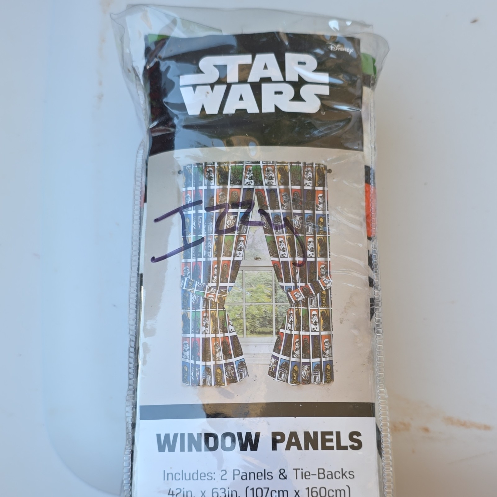 Star Wars 42x63 Window Panels 2-Pack Rod Pocket Light Filter Polyester Tiebacks gallery