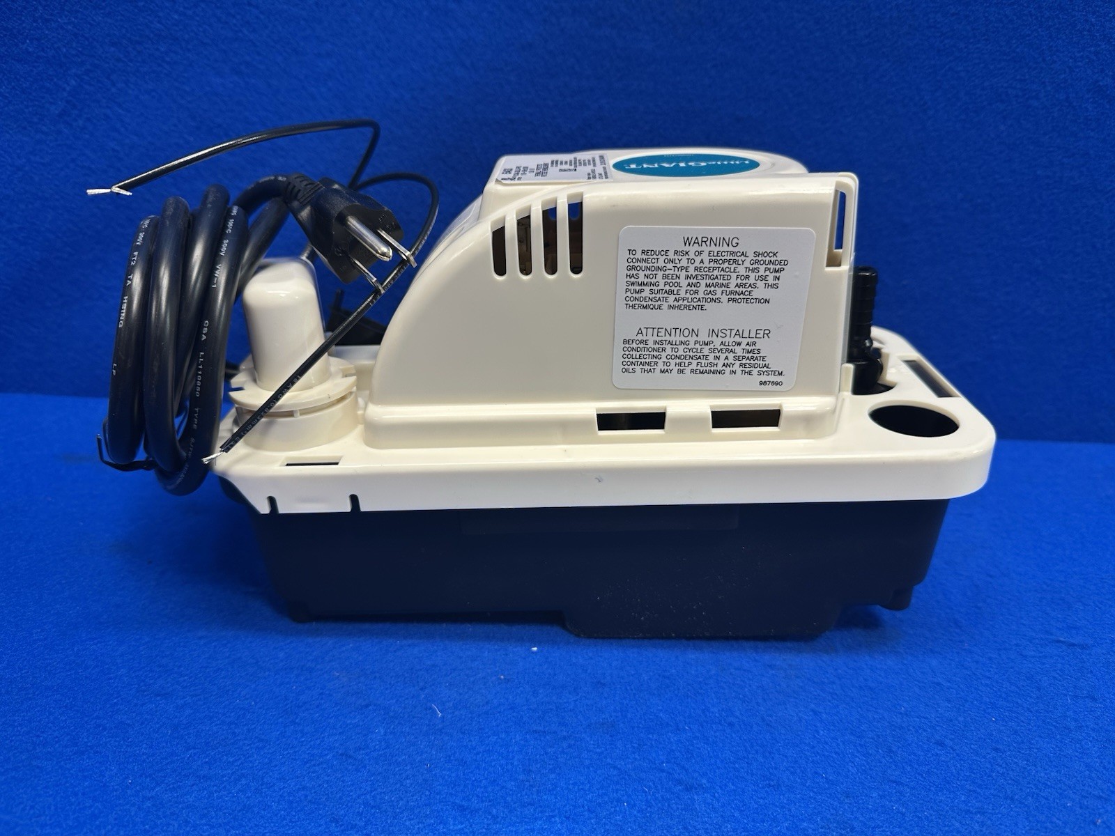Little Giant Pump 554630 Condensate Removal Pump gallery
