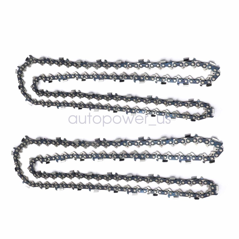 2X for Stihl 25" Bar Full Chisel Chainsaw Chain 3/8" Pitch .050" Gauge 84DL gallery