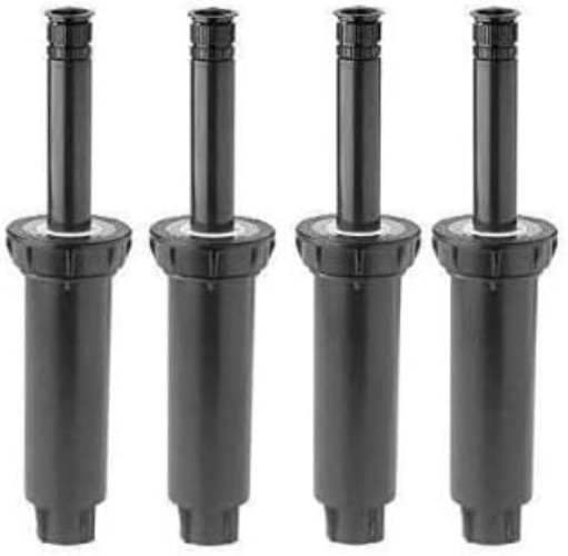 Adjustable 4 Inch Stainless Steel Pop Up Sprinkler - 4 Pack for Easy Coverage gallery
