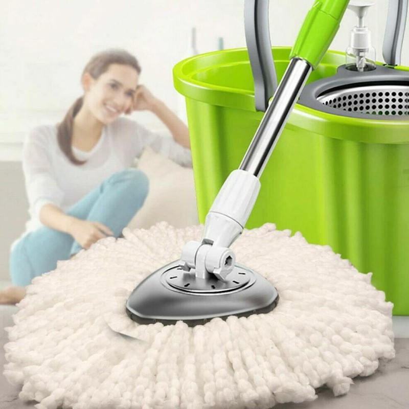 Replacement Heads Easy Cleaning Mopping Wring Spin Mop Refill For O-Cedar 360° gallery