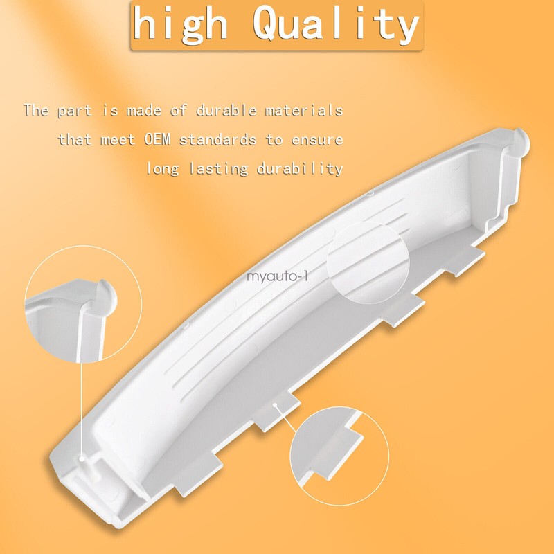 For GE Dryer Solid Door Handle WE01X30378 WE1M1068 PS1177202 White H-Q US gallery