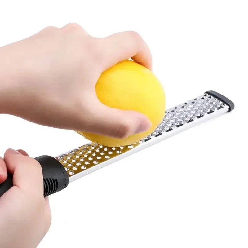 Stainless Steel Cheese & Citrus Zester – Lemon Grater Food Tool gallery