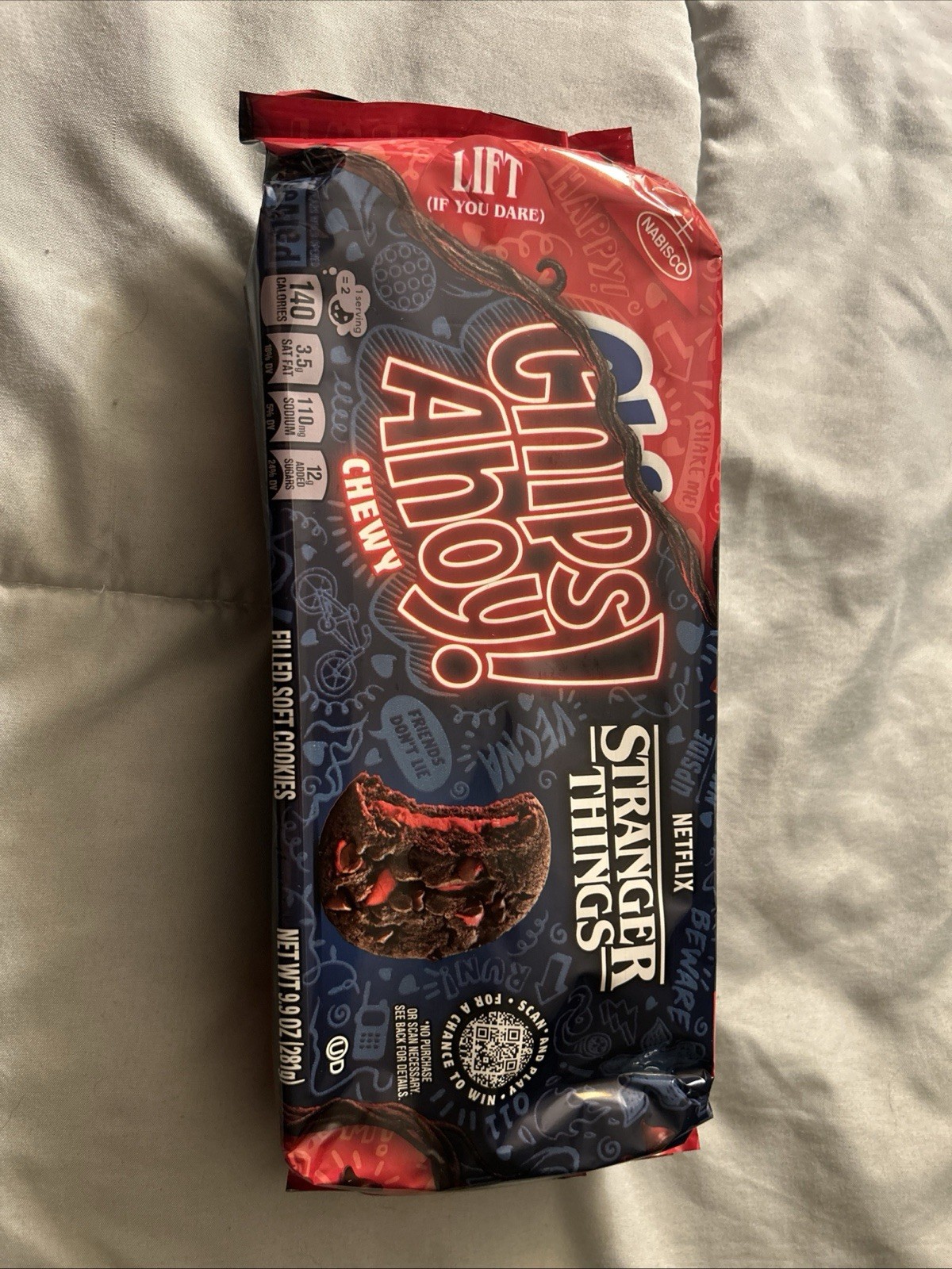 CHIPS AHOY! Stranger Things Chewy Chocolatey Strawberry-Flavored Filled Cookies gallery