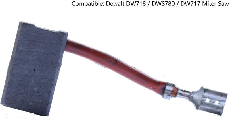 Carbon Motor Brushes Compatible for Dewalt DW718/DWS780/DW717 Miter Saw 2 Pack : gallery