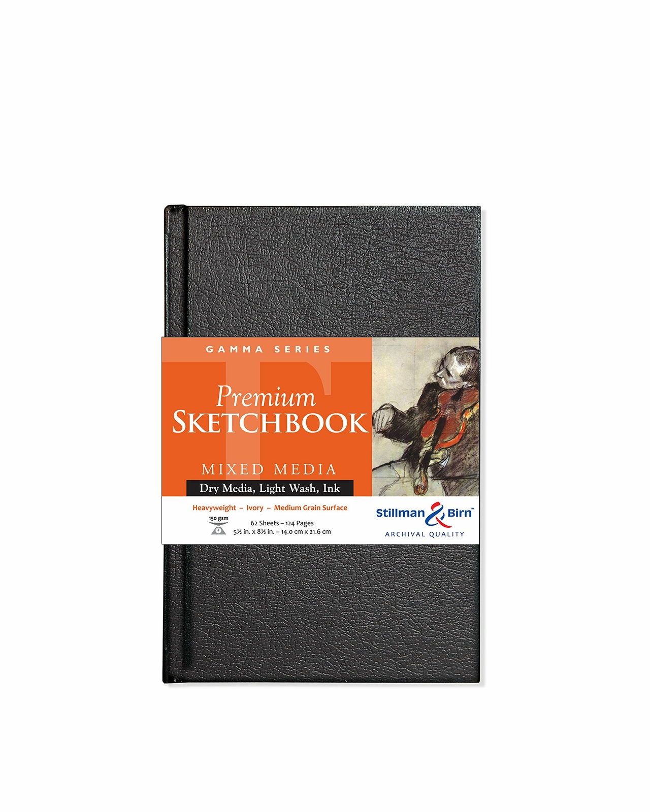 Stillman & Birn Gamma Series - Hardbound Sketchbook - Portrait 5 x 8 - 150gsm gallery