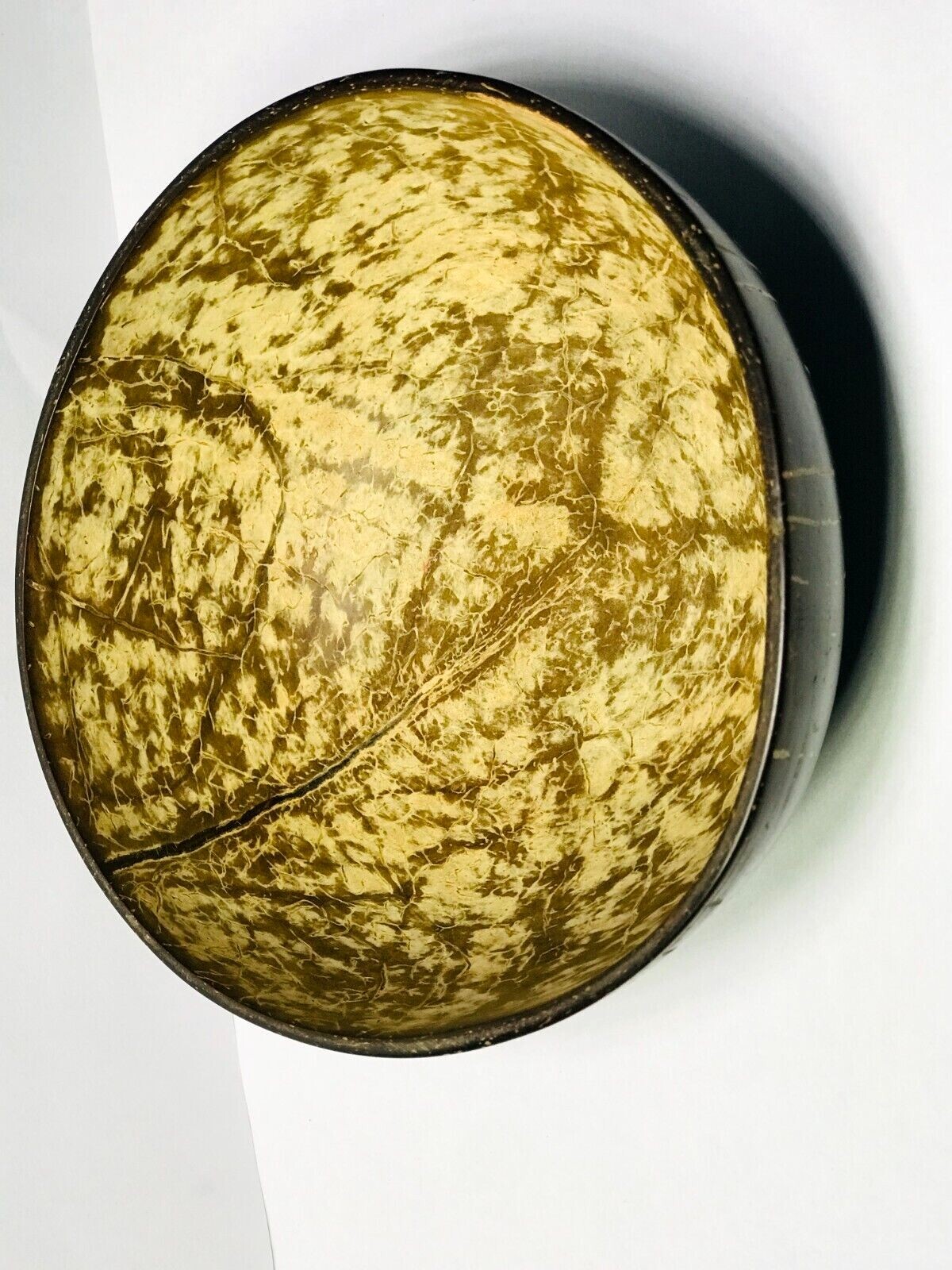 Eco Friendly Recycling Ceylon Handmade Natural Coconut Bowl (Only Sanded) gallery