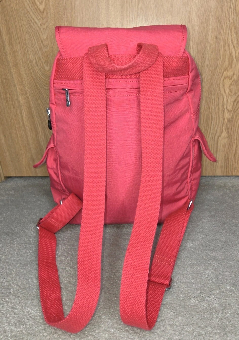 Kipling City Pack Resort Pink Backpack With Monkey Keychain 4
