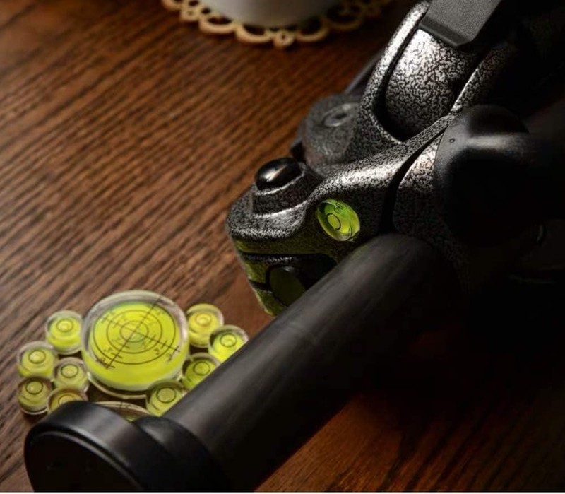 10pcs Bubble Spirit Level Degree Mark, 10x6mm Mini Circular Bullseye Level Incli gallery