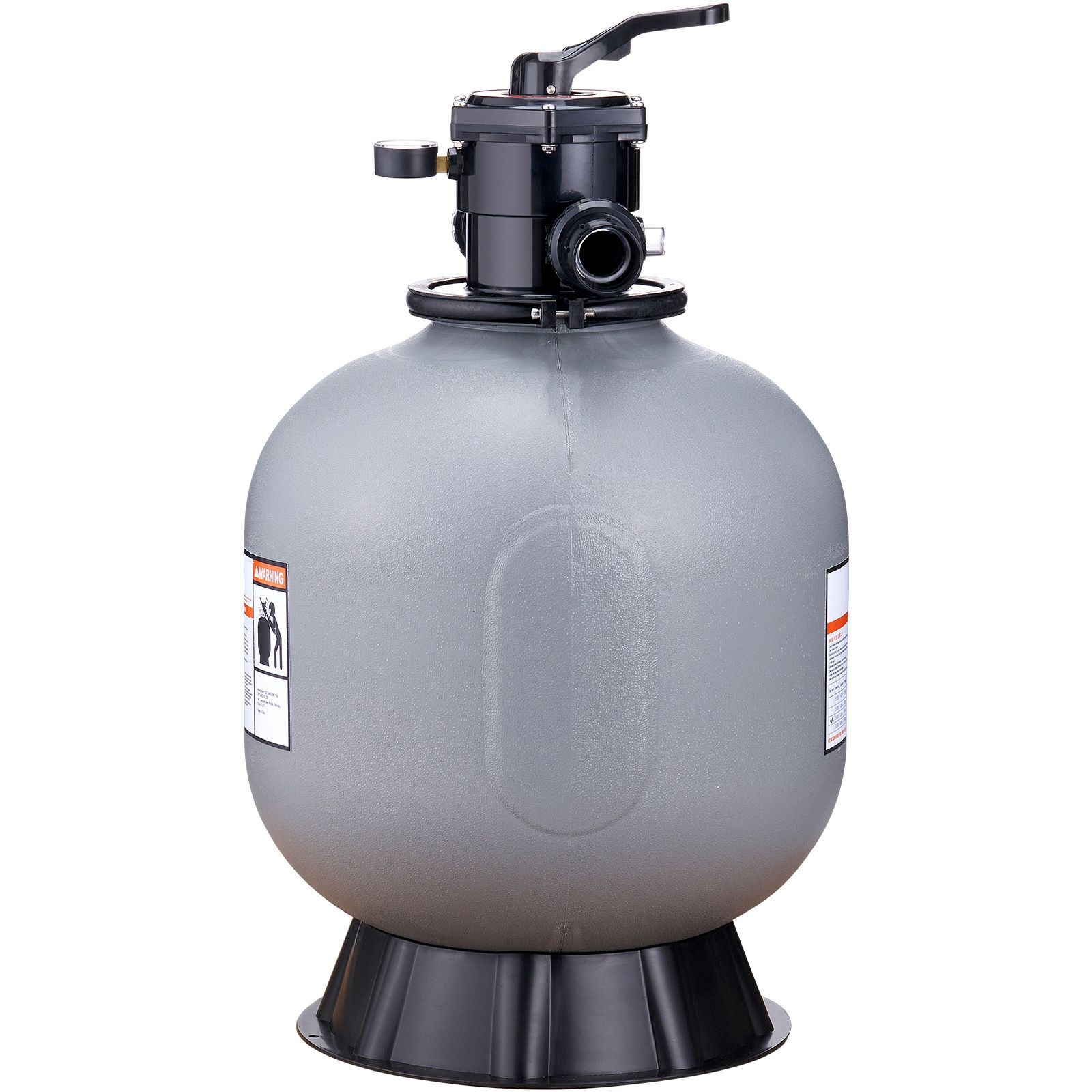 22" Sand Filter System – 55 GPM, 7-Way Valve, Threaded Fittings gallery