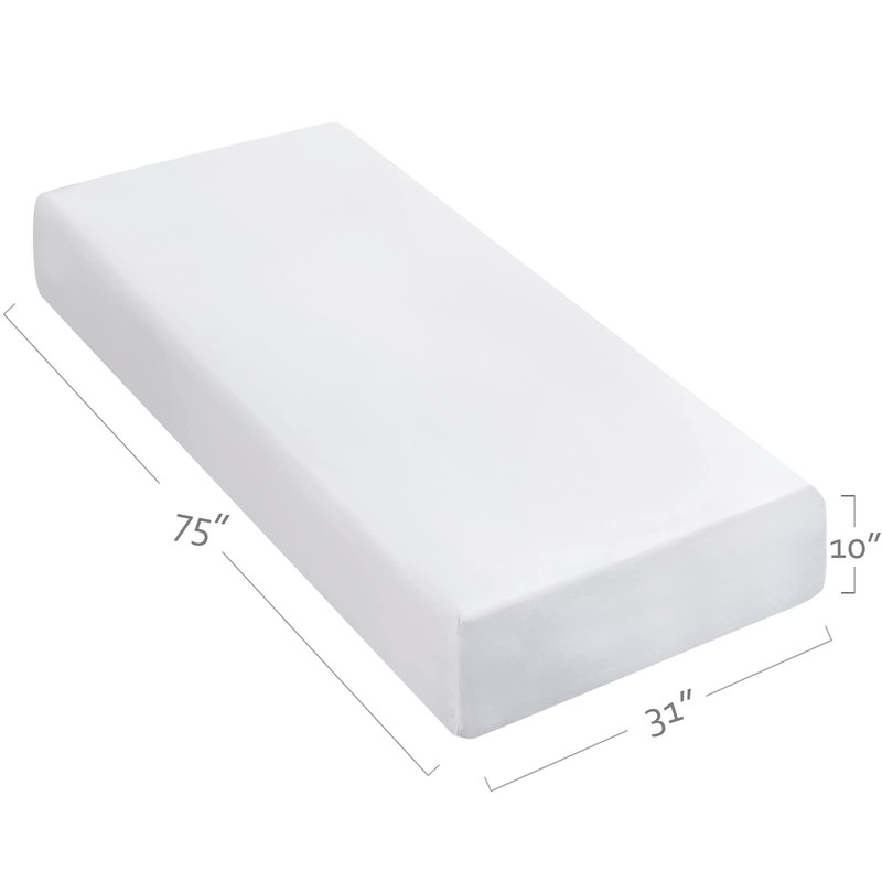 Cot Sheets 31" X 75"2 Pack Cot Fitted Sheet Ultra Soft And Breathable Snug Fit gallery