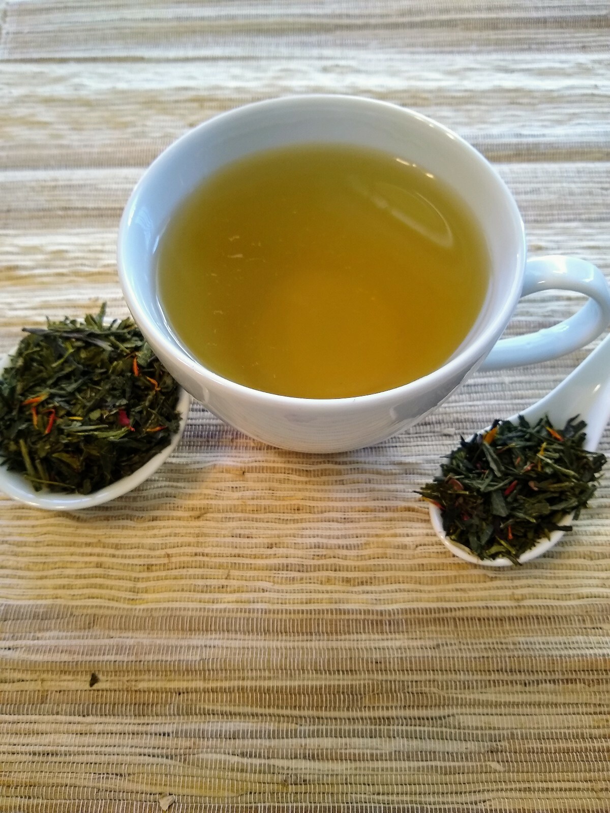 Pomegranate Organic Green Tea loose leaf or tea bags Sencha Green Tea gallery