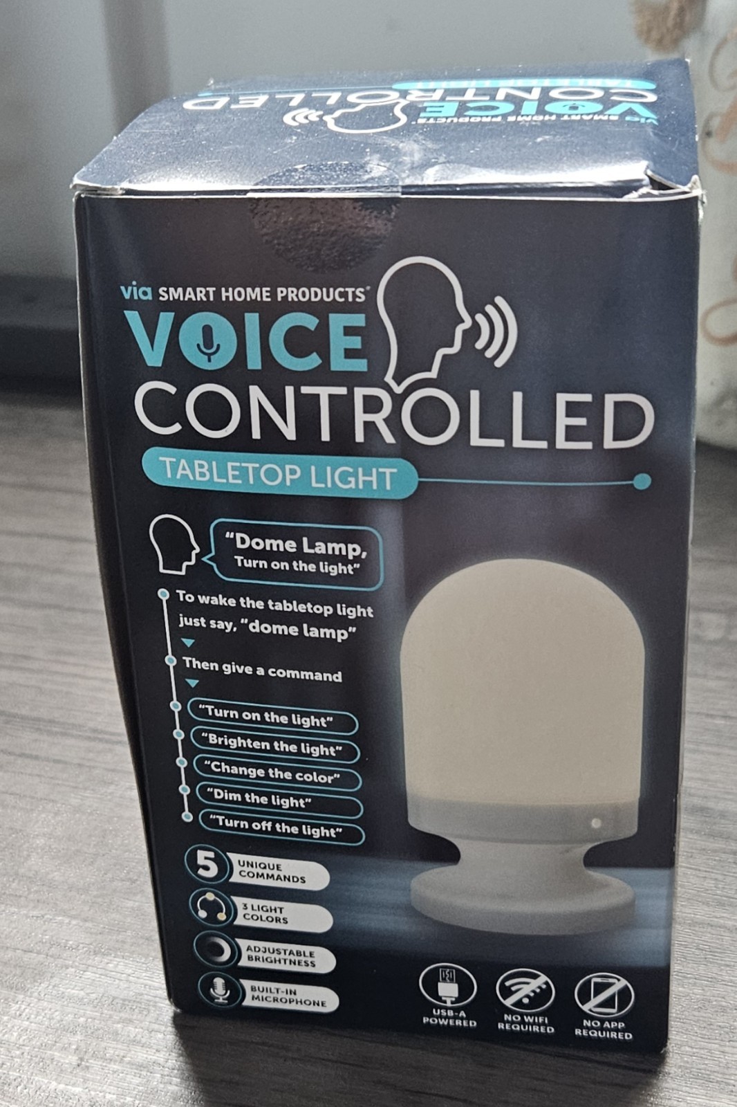 Smart Home Products Voice Controlled Tabletop Light gallery
