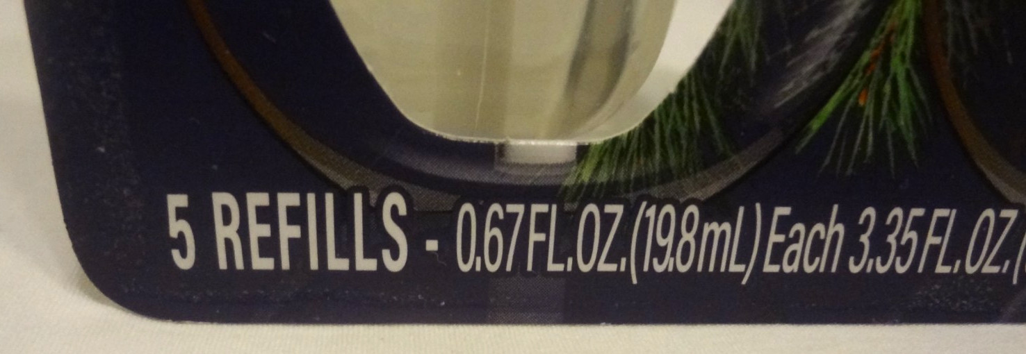 5 pack Glade PlugIns Refills Air Freshener 0.67 Fl oz Embers & Sandalwood NEW gallery