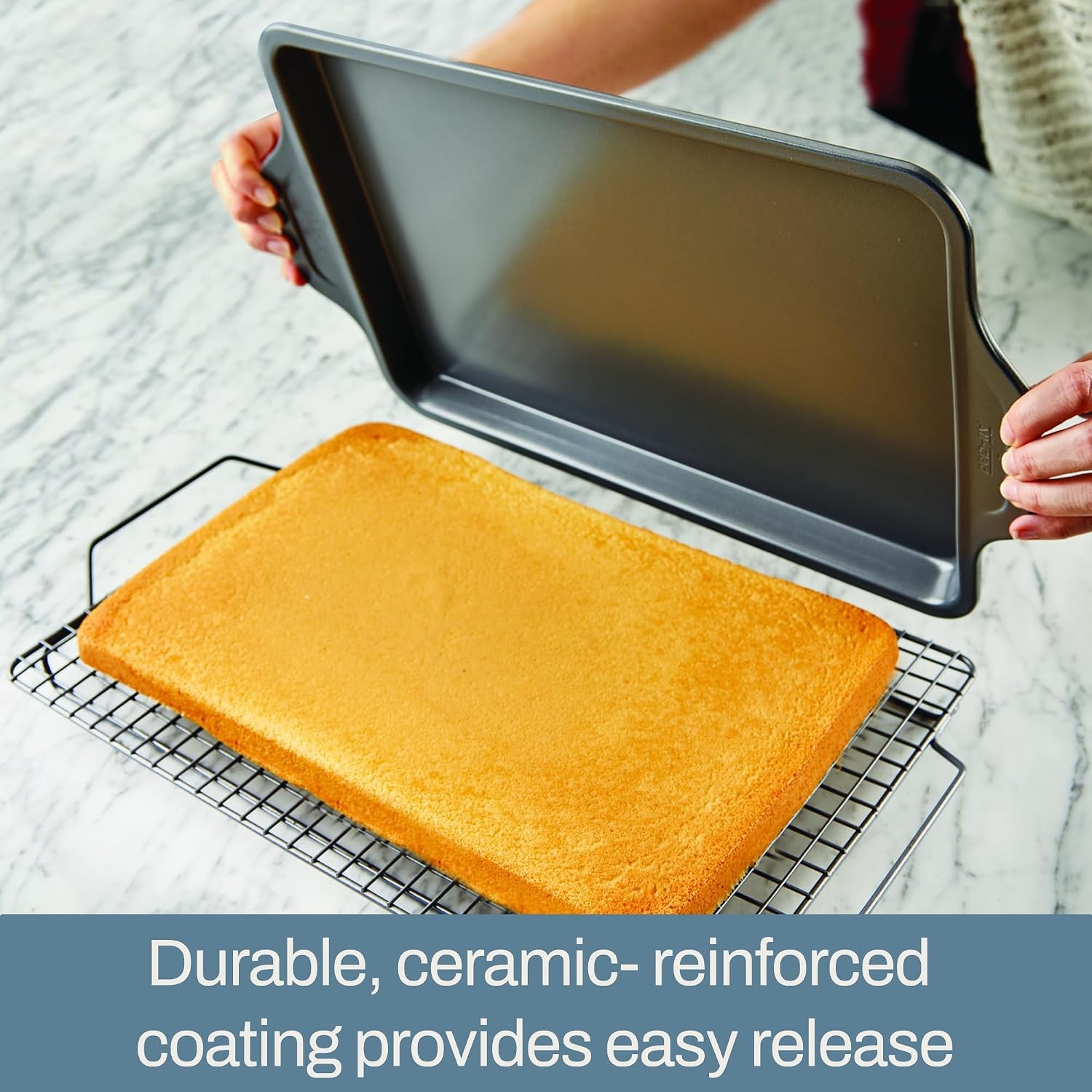 Pro-Release Nonstick Bakeware Muffin Pan 12 Cup Oven Safe 450F Half Sheet gallery
