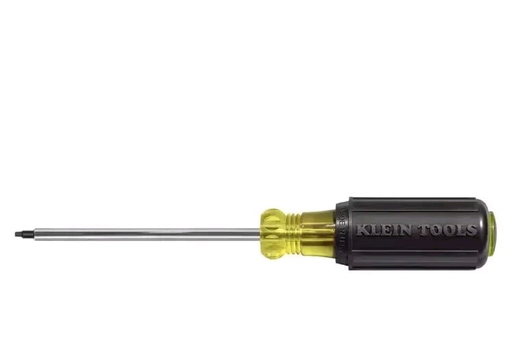 Klein Tools 662 #2 Square Screwdriver with 4-Inch Round Shank gallery