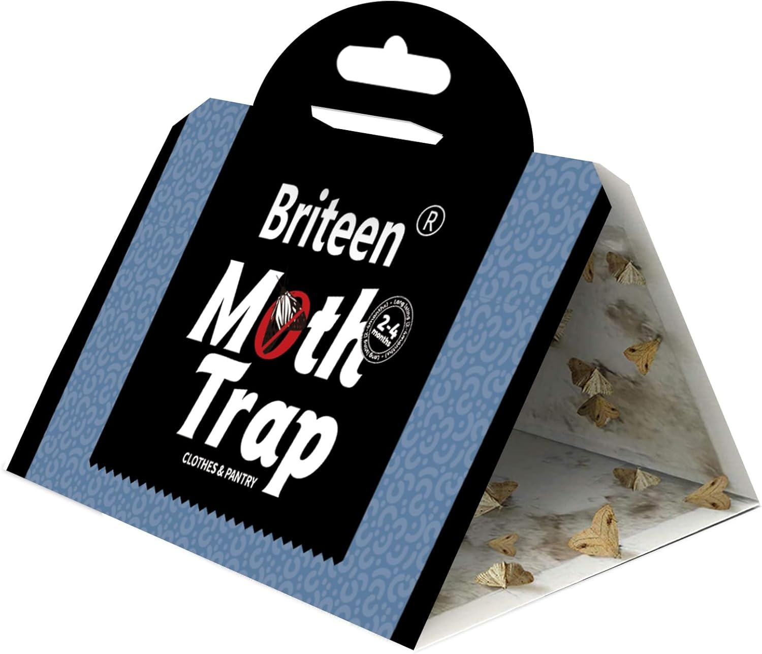 10 Pack Pantry Moth Traps Safe and Effective for Food and Clothing- Glue Traps w gallery