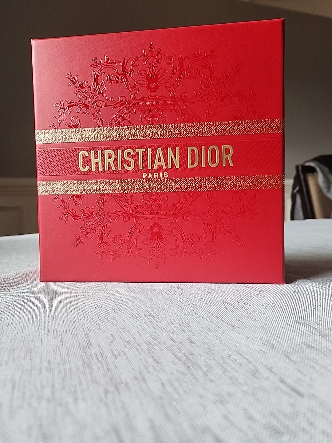DIOR LUNAR NEW YEAR 2024 Limited Edition Gift Box L 8 1/2in H 8 1/2in W 4in-New gallery