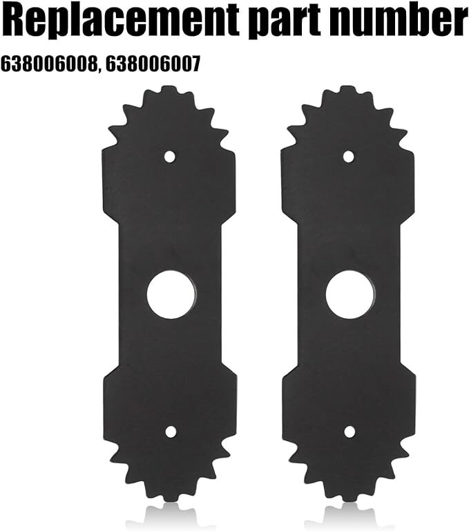 2PC 9 in. Edger Blade For Ryobi 638006008 RY13050 RY13050A RY15518 RY40030 Edger gallery