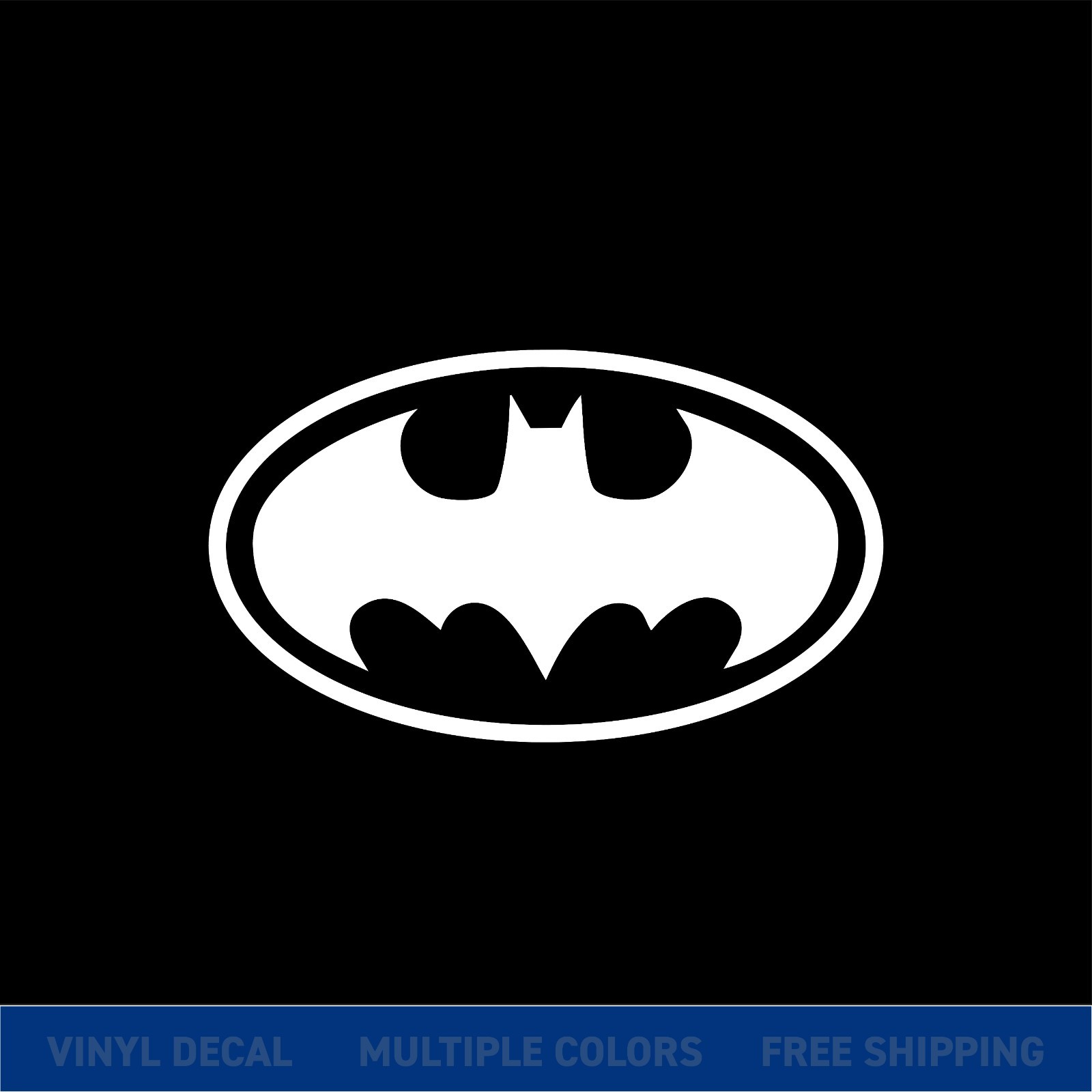 BATMAN Logo Vinyl Decal Sticker Car and Any Surface Multiple Colors & Sizes gallery