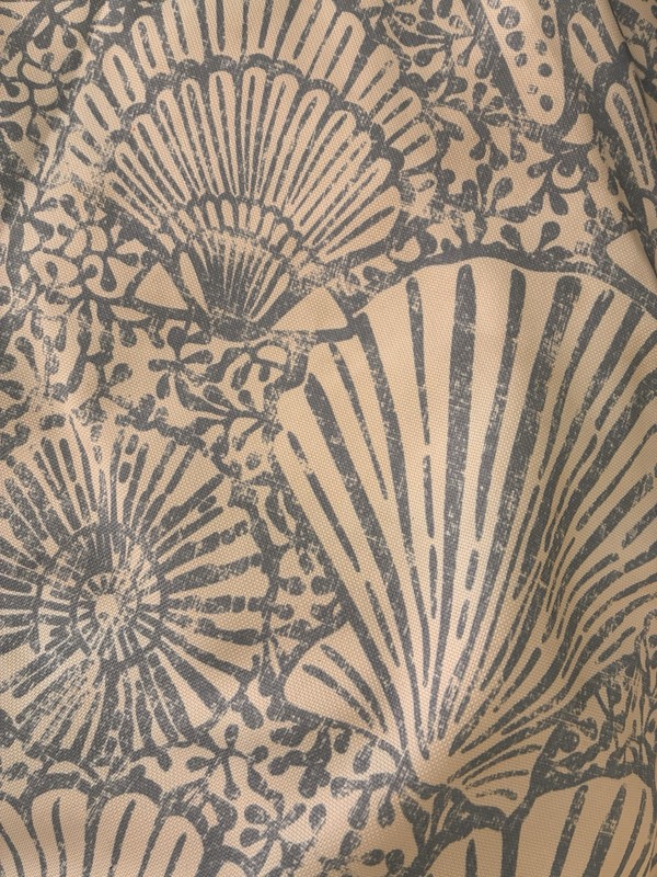 Assorted Designs Round Tablecloths High Quality Fabric Floral Shell Neutral gallery