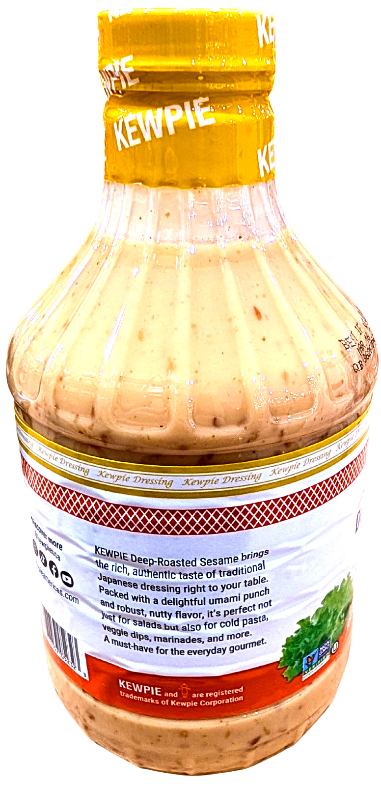 Kewpie Deep-Roasted Sesame Dressing and Marinade 30 Fl Oz EXP 03/2027 gallery