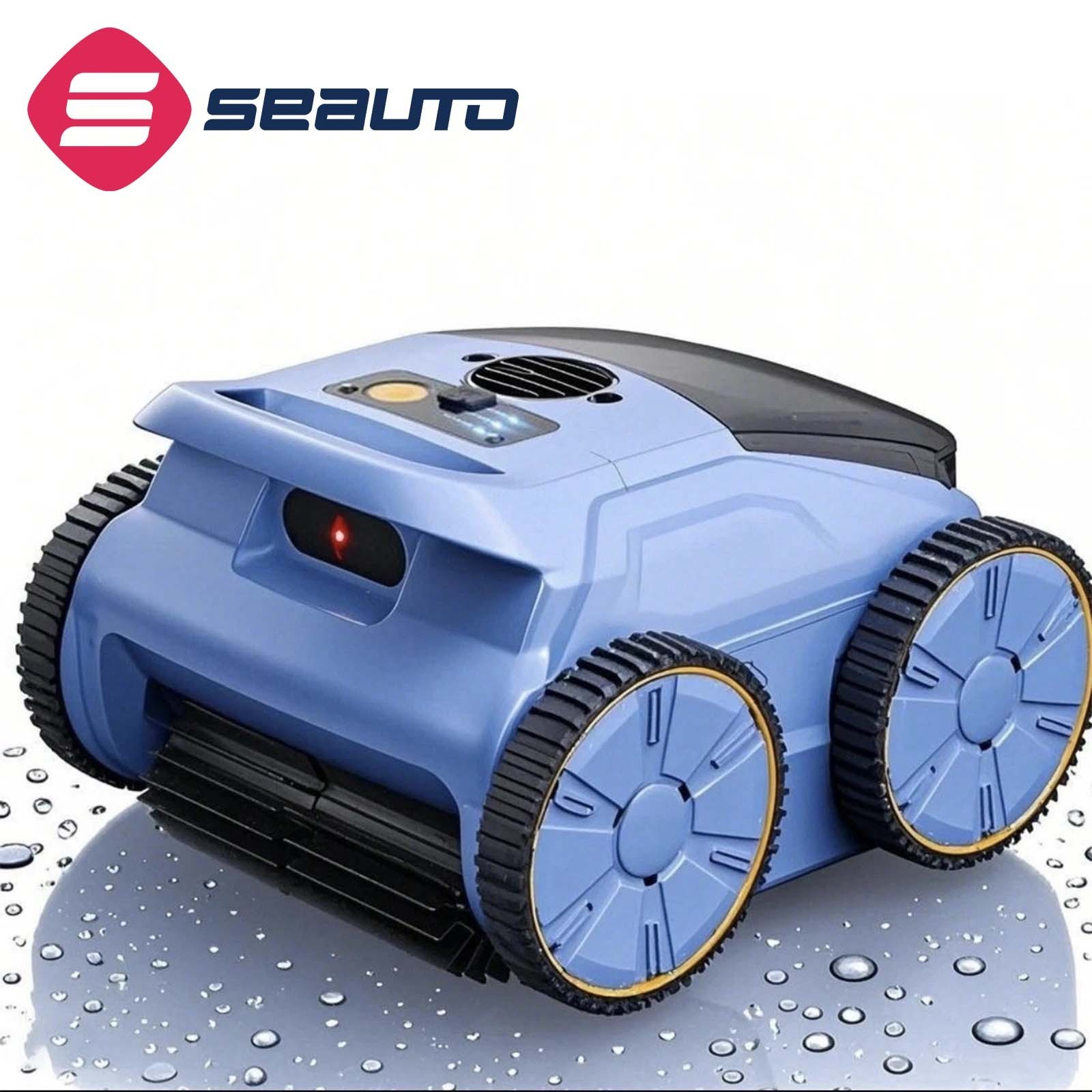 Seauto SAT20 Cordless Robotic Pool Vacuum, Wall-Climbing Smart Navigation NEW gallery