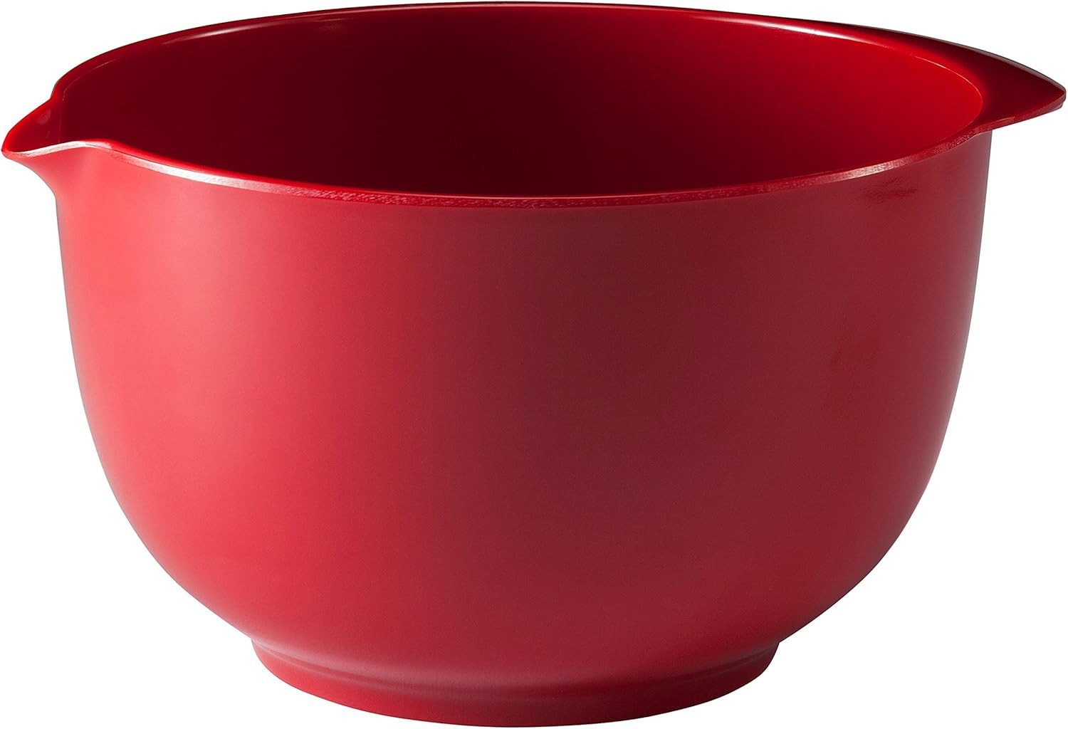 Classic 2.5 Liter Melamine Mixing Bowl, Red gallery