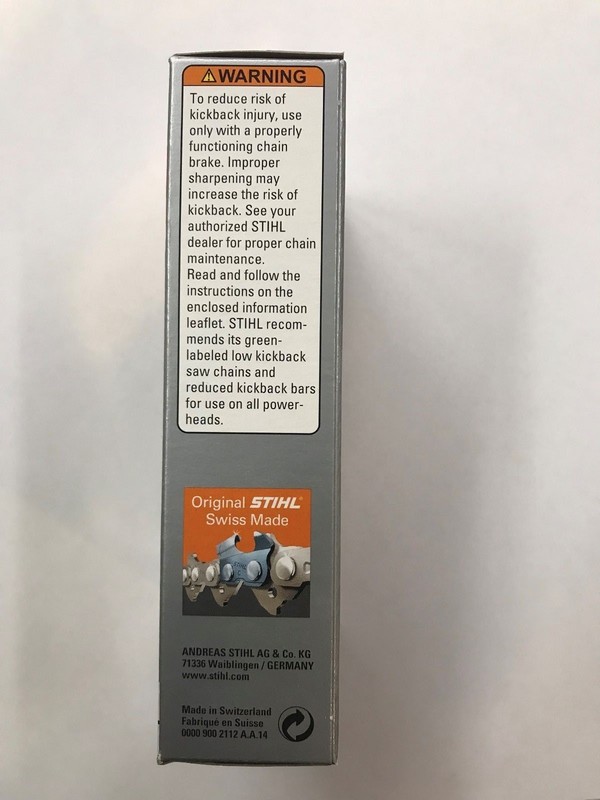 33RS 91 STIHL CHAINSAW FULL CHISEL CHAIN 28 IN BAR 3/8 BLADE .50GAUGE AGRESSIVE gallery