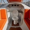 Yescom RV Camper Gravity Flush Toilet 20" Height Elongated for Travel gallery