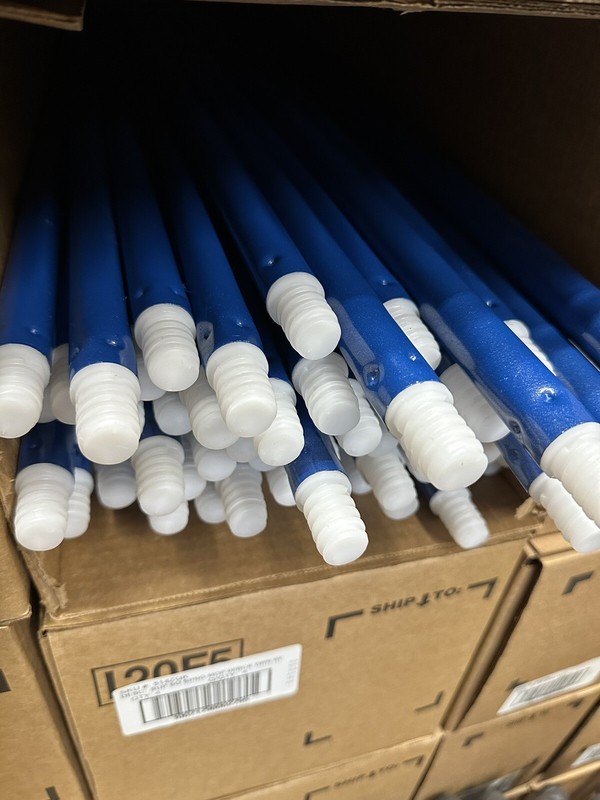 Quickie (20 PACK) 54” Handles/Poles - Threaded One End w/Center Plastic Grabber gallery