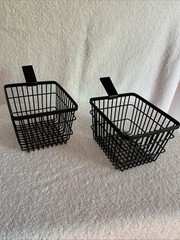 2) Restaurant Style Wire Serving Baskets, For Fries,Onion Rings,Mushrooms,Chips