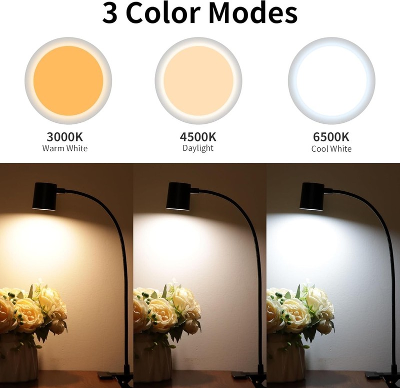 Highly Efficient LED Reading Light with 360° Flexibility & Eye Protection gallery