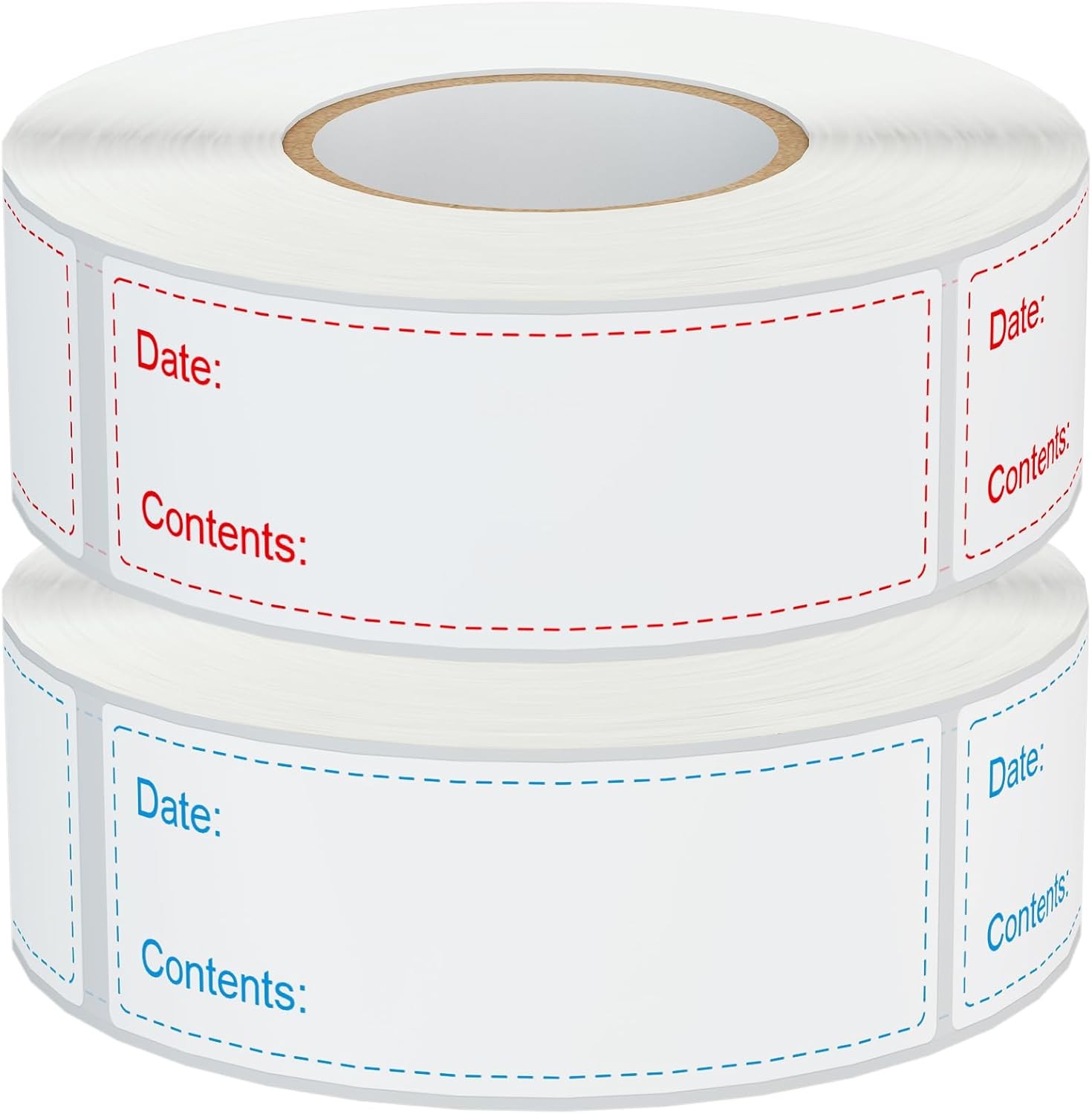 1000 Pcs Removable Freezer Labels for Food Containers 1 x 3, Risepekt Waterproof gallery