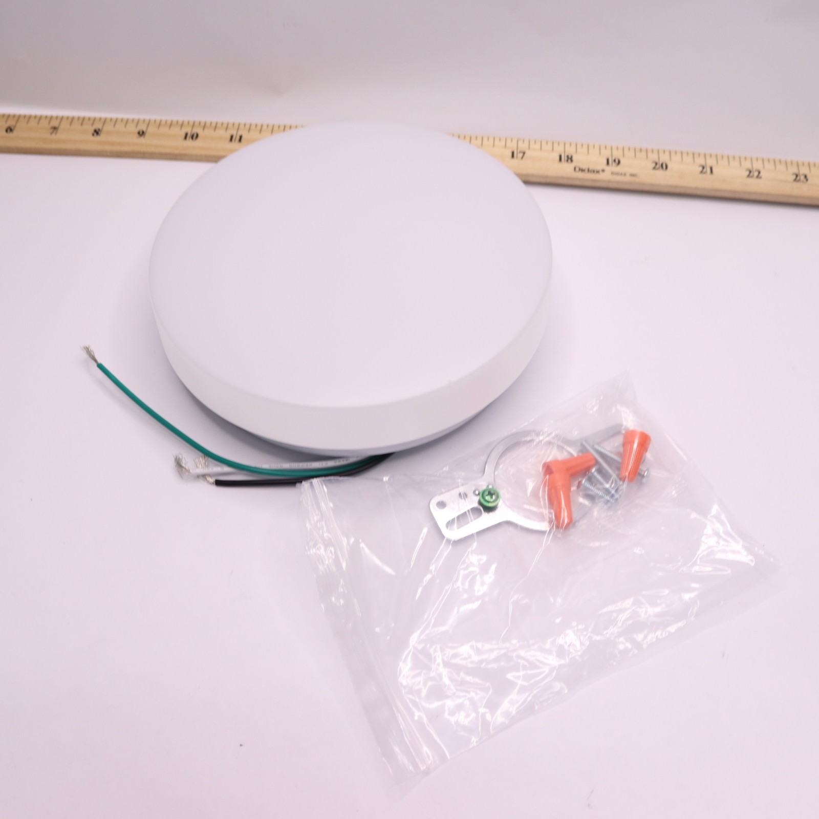 Commercial Electric LED Flush Mount Ceiling Light Fixture 810Lm 7" 1006 615 888 gallery