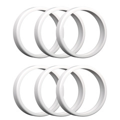 6 PC Pool Cleaner Tire Replacement Fits for Polaris 180 280 360 380 C10 C-10