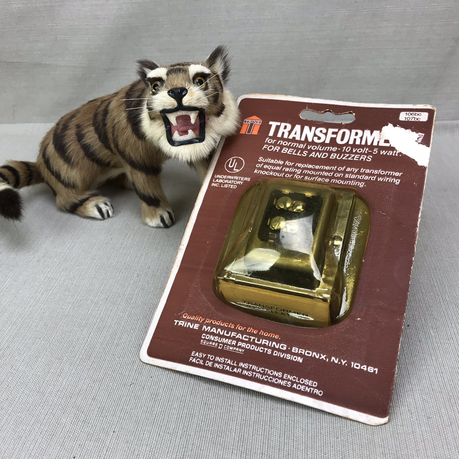 TRINE Multi Purpose Transformer for Door Bell Chime Buzzer 106bc/107bc Vintage gallery