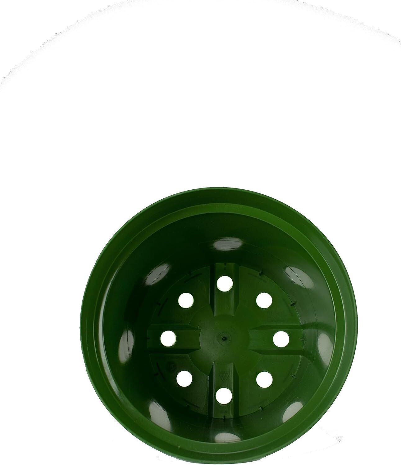 8 Inch Round Nursery Plant Pot Garden Plastic Pots For Plants With Drainage gallery