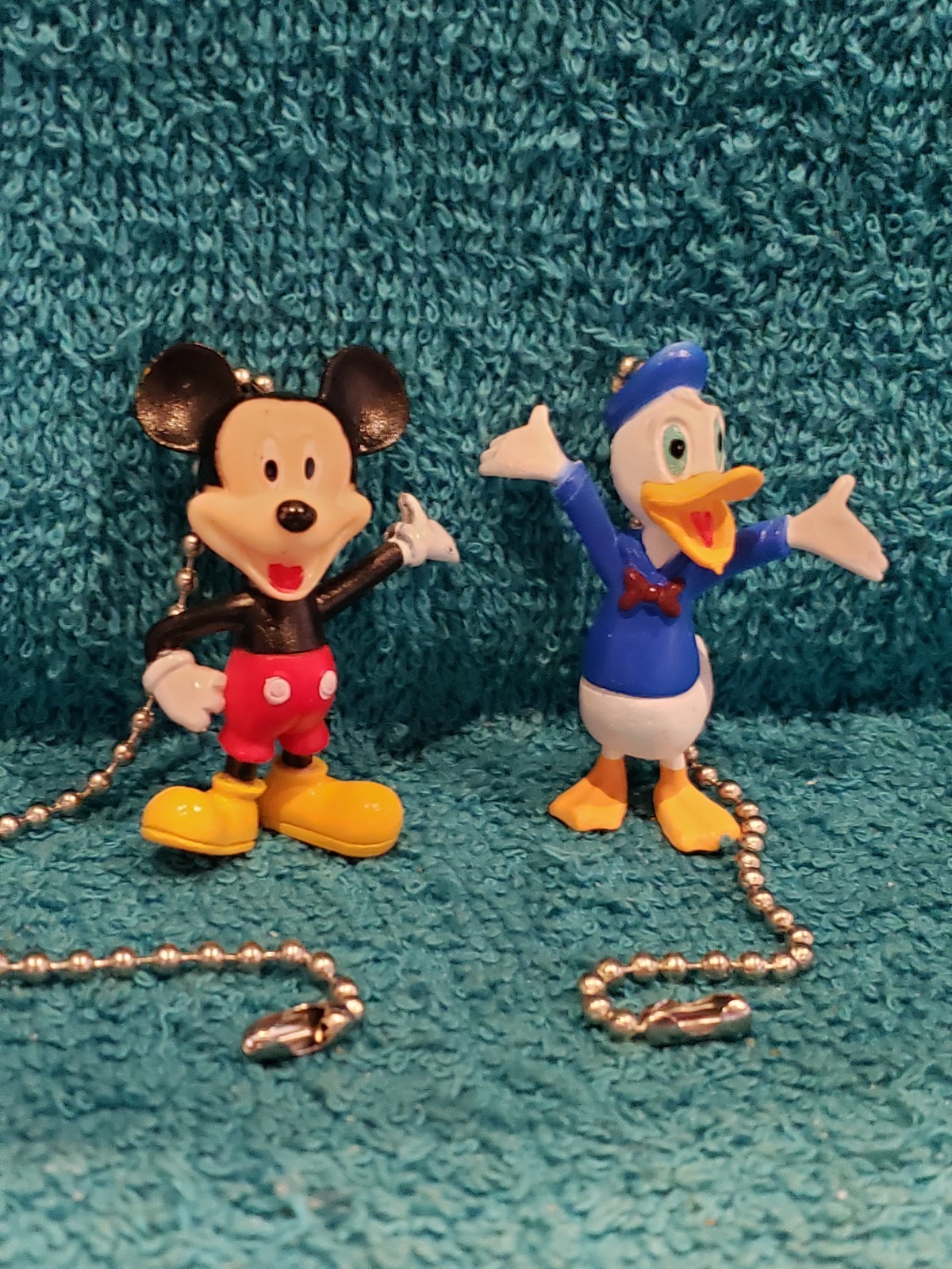 Mickey Mouse and Donald Duck Light Pull and Fan Pull Set - Disney Decor gallery