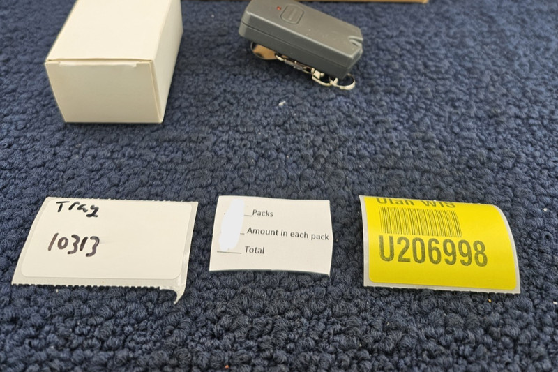 (QTY 2) GTO Single Button Entry Transmitter Gate Garage Opener / FCC ID: X4R318A gallery