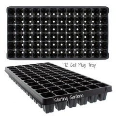 72 cell Plug Trays, (Qty. 5) Seed Starting trays, Cloning, Propagation Flats