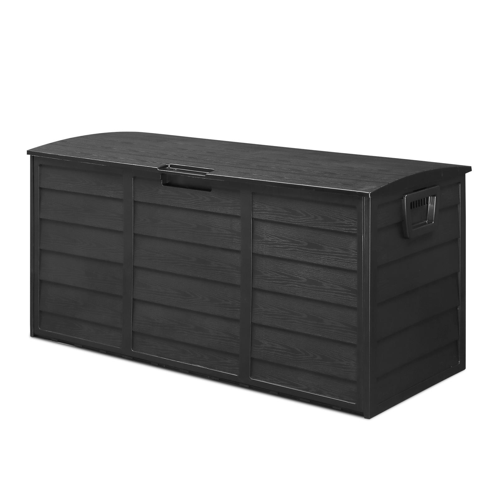 75 Gal UV Resistant Resin Deck In/Outdoor Storage Box for Patio Cushion Tools gallery