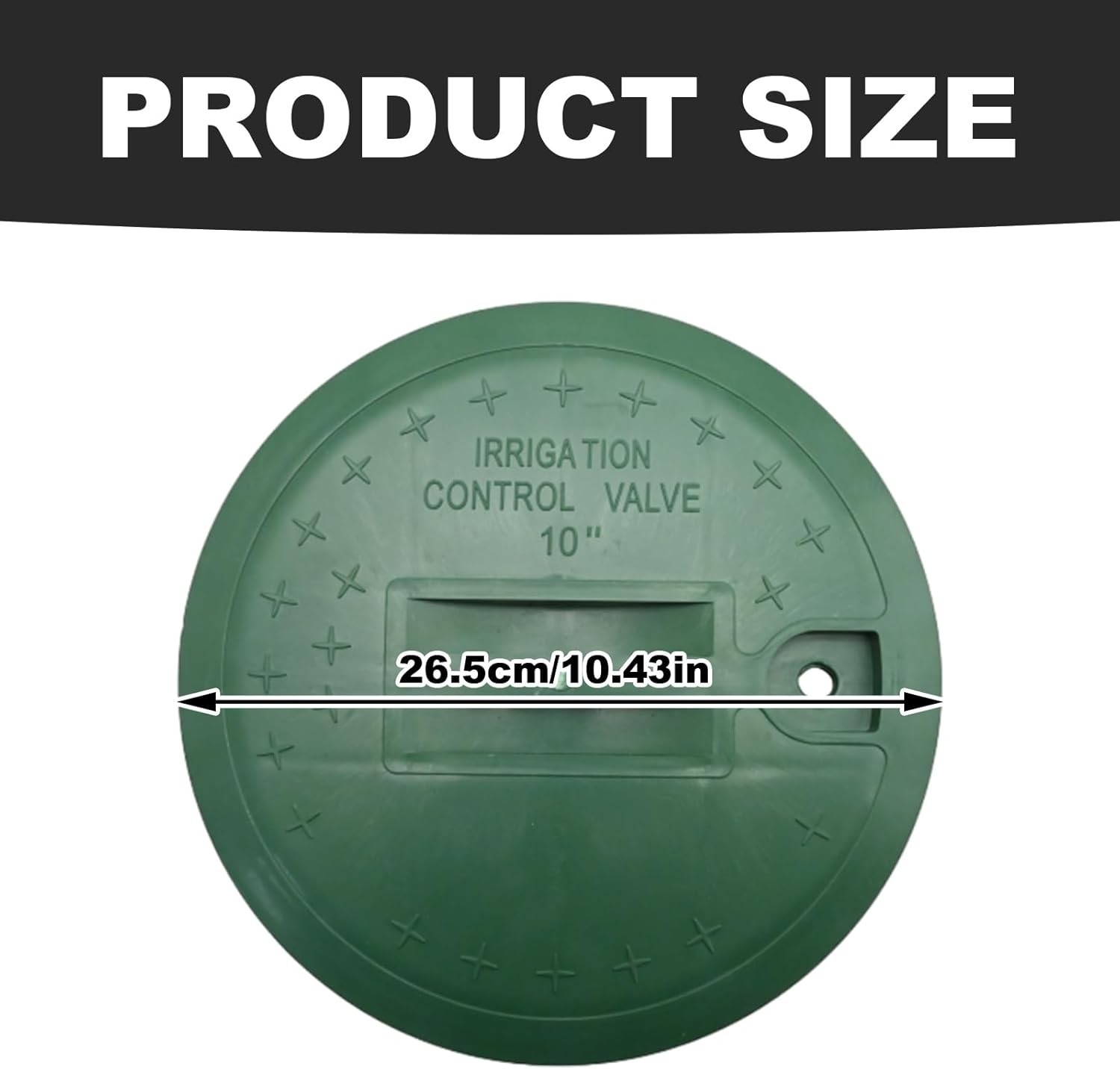2PK 10” Universal Sprinkler Valve Round Box Lid Sprinkler Water Irrigation Box gallery