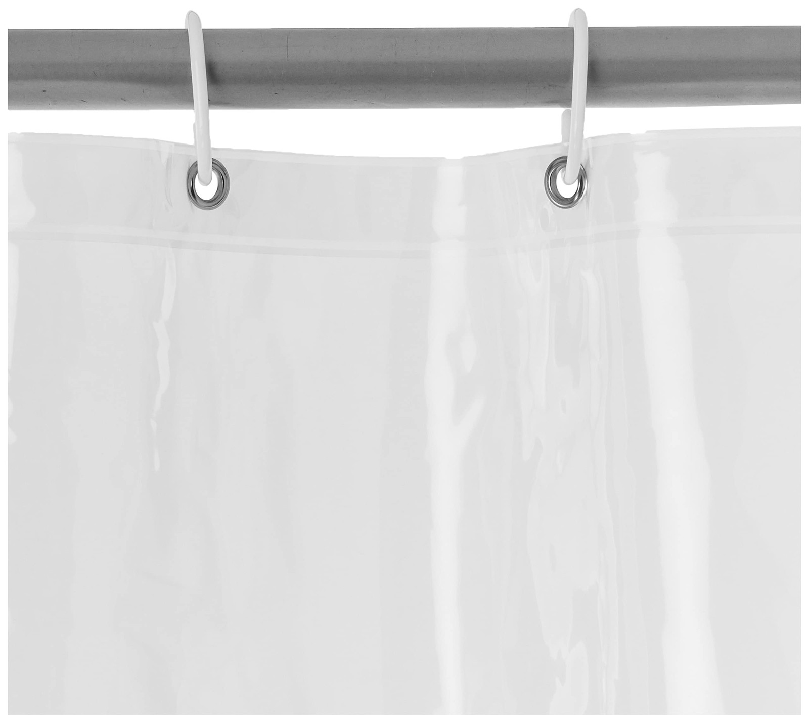 Amazon Basics Water Resistant 8-Gauge PEVA 72"W x 72"L (Pack of 1), Clear gallery