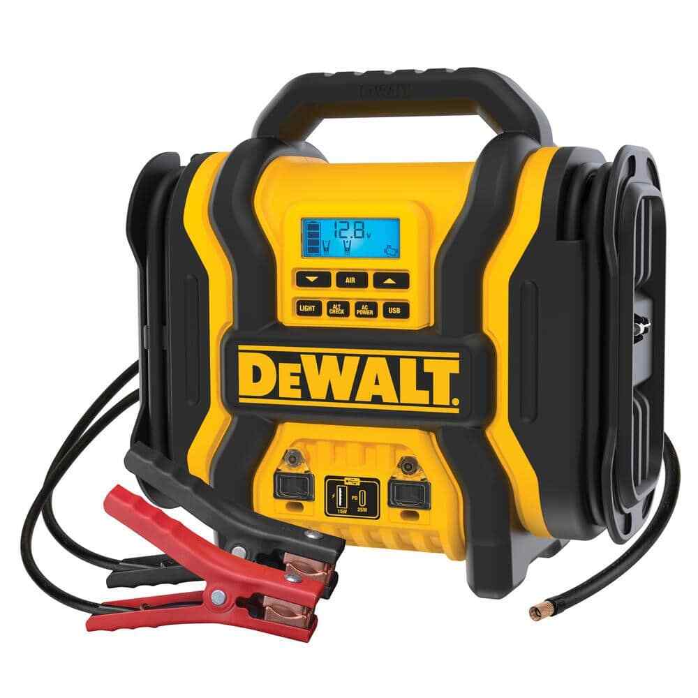 DEWALT Portable Power 2000 Peak Amp Jump Starter w/Digital Compressor gallery