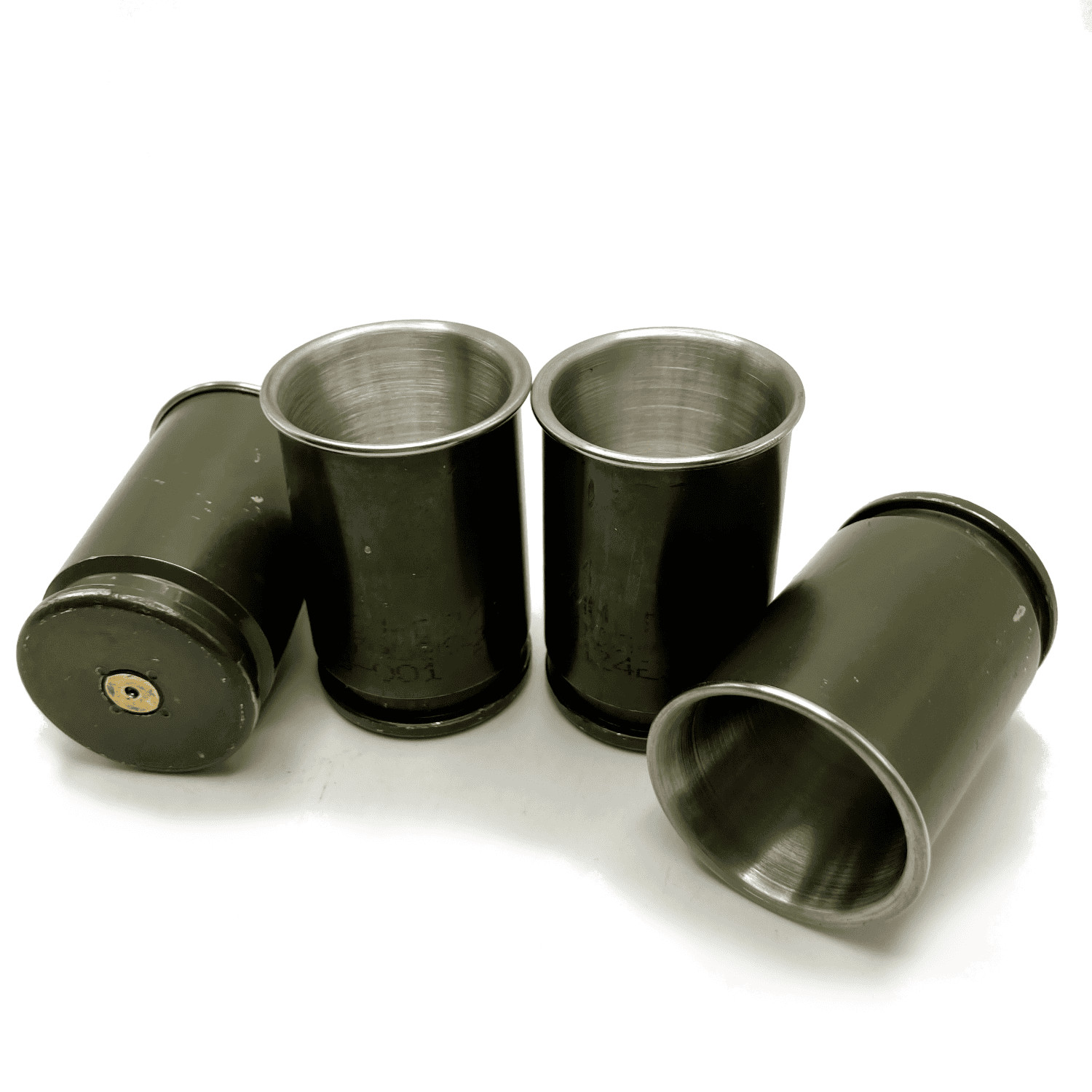 Bullet Casing 25mm Shot Glass Stainless Steel Bushmaster Auto Cannon gallery