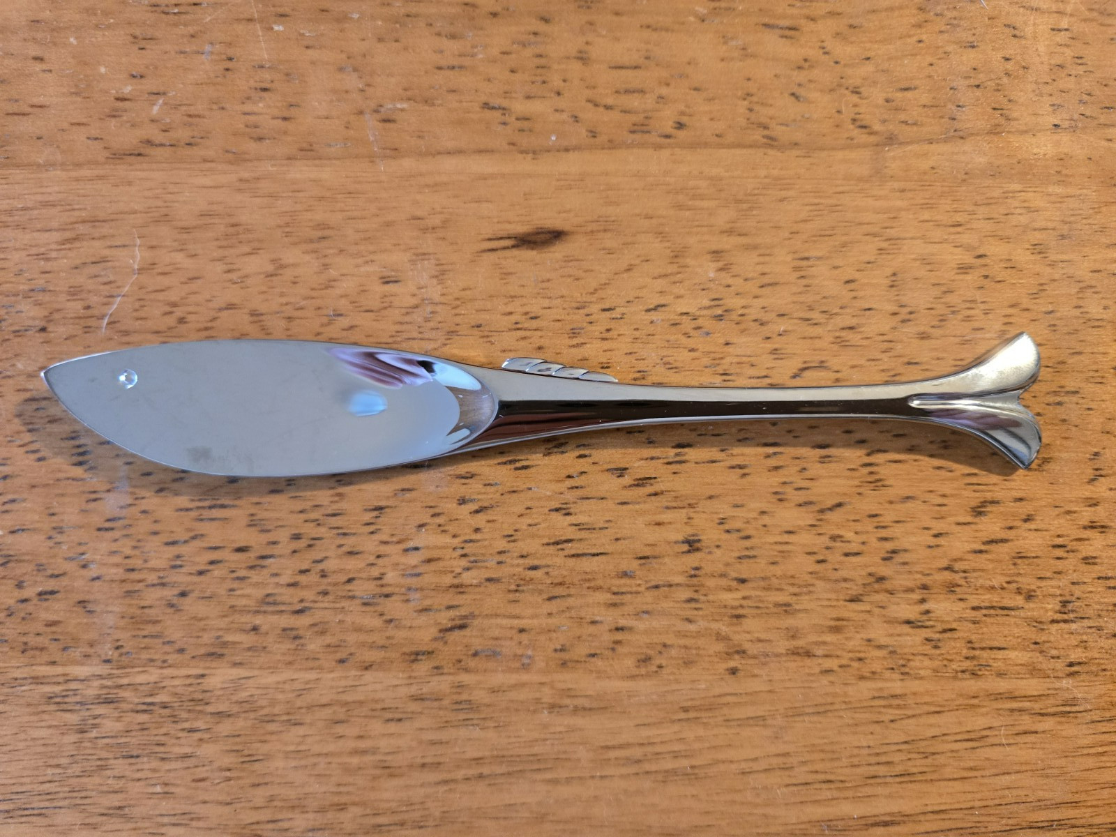 Yamazaki Gone Fishing Butter Spreader / Child's Knife 5 7/8 in, NEW in Package! gallery
