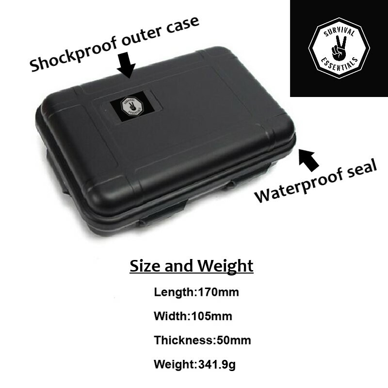 Survival Essentials Portable Survival Kit Riot Gear Car Boat RV Travel Tool Set gallery