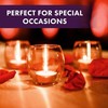 Unscented Tea Light Candles 100 Pack | 4 hours, White, Smokeless, Dripless Smal gallery